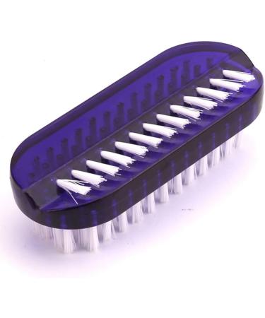 4pcs Nail Brush Two-sided nail brush cleaner Scrubbing Brushes for Nail Makeup (Random Color) - Buy Online on GoSupps.com