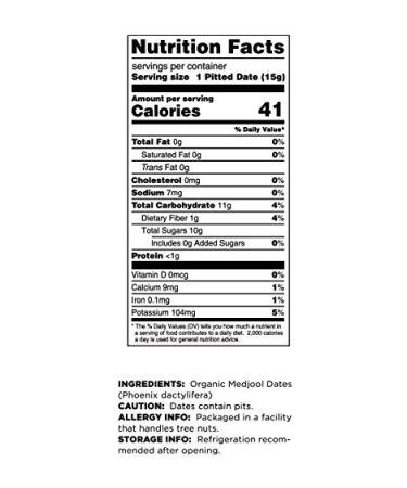 Terrasoul Superfoods Organic Medjool Dates - 4 lbs (2-Pack) - Premium Natural Sweetness - Buy Online on GoSupps.com