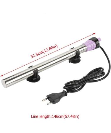 HEEPDD Stainless Steel Aquarium Heater 50W 100W 200W 300W 500W Options | Car Thermostat Electrical Heating Bar for Optimal Fish Care - Buy Online on GoSupps.com
