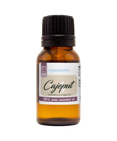 GreenHealth Cajeput 1/2 fl oz (15 ml) Glass Bottle 100% Pure Essential Oil