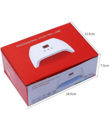 120w UV LED Nail Lamp Gel Nail Lamp For 9s Fast Dry UV Led Nail Light For Professional Manicure Salon Gel Nail Lamp Led Uv Nail Dryer - Buy Online on GoSupps.com