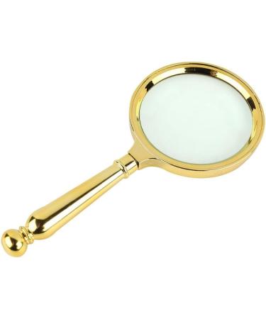Magnifying Glasses for Hobbies Reading Magnifier 80mm Copper Magnifying Glass Hand-held Magnifying Glass Magnifying Glass Antique Hand-held Magnifying Glass for Welding Assembly Repair Styling  - Buy Online on GoSupps.com