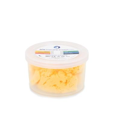 AFH TheraPIE Knete Light | 85 g | medium soft yellow | Therapy clay modeling clay hand therapy