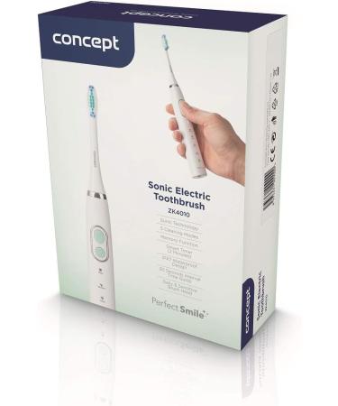 Concept Sonic Electric Toothbrush ZK4010 with Travel Case - Advanced Oral Care for Clean Teeth Anytime Anywhere - Buy Online on GoSupps.com