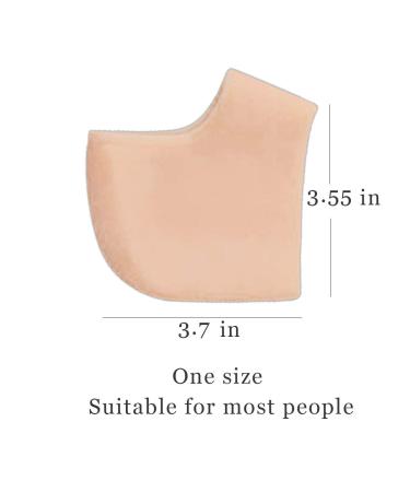 Buy Tangger 4 Pairs Silicone Heel Cups & Socks | Heel Pain Relief & Protection | Best for Achilles Tendinitis | Men & Women - Buy Online on GoSupps.com