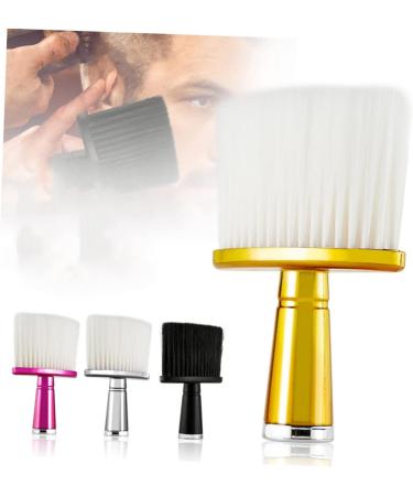Ipetboom Hair Neck Brush Barber Brush Neck Duster Barber Duster Brush Barber Neck Duster Shaving Brush Mustache Grooming Hair Sweep Brush Hair Remover Duster Facial Clean Beard 14x10cm Black - Buy Online on GoSupps.com