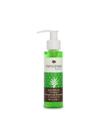 Aloe Vera Organic Panthenol Gel soothing moisturising 100 ml