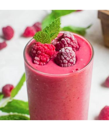 Drink Botanicals Ireland Raspberry Syrup | Made from Raspberry Juice & Pulp| Natural Fruit Content | Flavored Syrup for Beverages | 30 Servings 500ML Glass Bottle - Buy Online on GoSupps.com