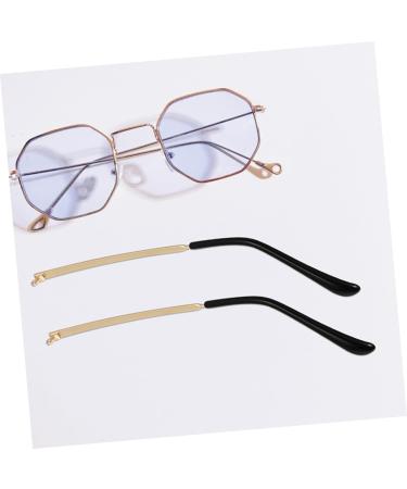 Lalafina 2 Pairs of Sunglasses Replacement Legs & Brackets | Metal Temple Holders for Men & Women | 14x1cm Glasses Accessories - Buy Online on GoSupps.com
