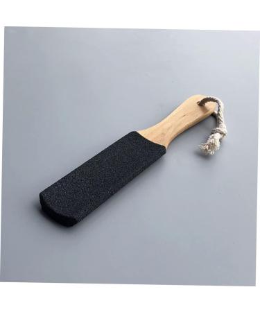 FRCOLOR Wood Foot File 1pc Pedicure Tools for Feet Foot Callus Scrubber Foot Scraper with Handle Pedicure File Long Handle - Buy Online on GoSupps.com