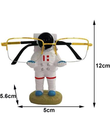 Creative Astronaut Bracket Frame Clamp for Glasses Holder | Anti-Scratch Desktop Decoration & Unique Gift - Buy Online on GoSupps.com