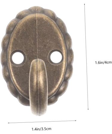 Cabilock 30 Pcs Single Hook Wall Hanging Hooks Wall Mounted Hooks Clothes Hooks Towel Hooks Rack Zinc Alloy - Buy Online on GoSupps.com