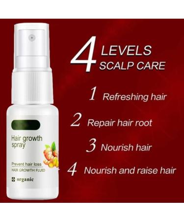 Hair Growth Serum Spray Hair Growth Accelerator Wild Growth Hair Ginger Oil for Hair Loss Treatments 20ML hair growth accelerator - Buy Online on GoSupps.com