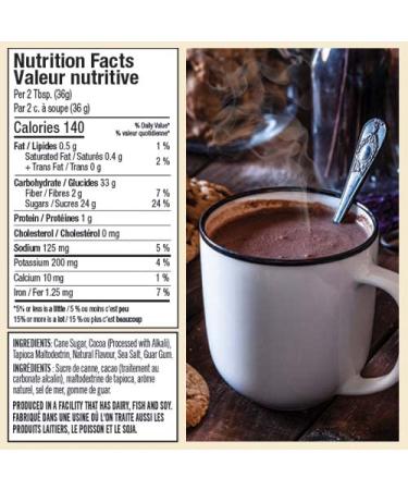 Castle Kitchen Double Dutch Dark Chocolate Premium Hot Cocoa Mix - Dairy-Free  Vegan  Plant Based  Gluten-Free  Non-GMO Project Verified  Kosher - Just Add Water - 14 oz Double Dutch Dark Chocolate 14.10 Ounce (Pack of 1) - Buy Online on GoSupps.com