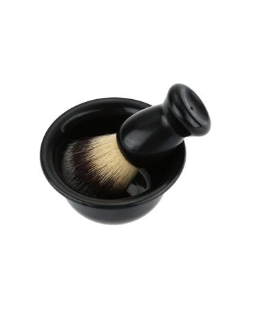 Layhou 3-in-1 Shaving Brush Set - Modern Acrylic Design with Shaving Soap & Bowl for a Clean Beard - Buy Online on GoSupps.com