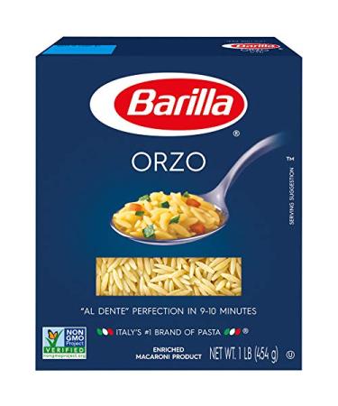 Barilla Orzo Pasta 16 oz. (Pack of 2) - Buy Online on GoSupps.com