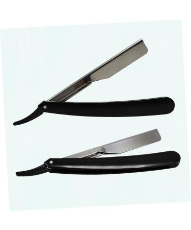 Beavorty 4-Piece Foldable Hairdresser Razor for Men - Durable Old-Fashioned Shaving Knives - Buy Online on GoSupps.com