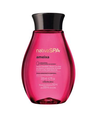 Boticario - Linha Nativa Spa (AMEIXA) - Oleo Hidratante Corporal 200 ml - (Boticario - Nativa Spa (Plum) Collection - Body Moisturizing Oil 6.7 Fl oz) - Buy Online on GoSupps.com