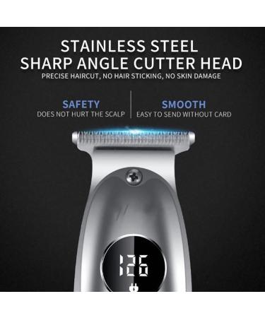 Professional Hair Clippers for Men - Rechargeable Metal Trimmer & Beard Clipper Set for Precision Grooming - Buy Online on GoSupps.com