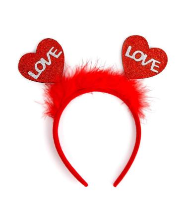 Voragrl Love Feather Head Hair Fastening New Valentine'S Day Headband Wedding Dance Dress Romantic Photo Headband Style 10