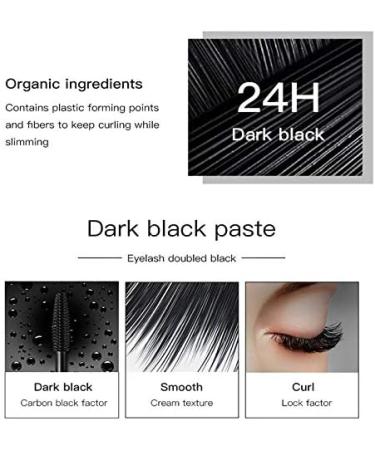 4d Mascara Fibre de Soie imperm able et Facile s cher Maquillage Doux Long Cils naturels Mascara Noir cosm tiques Cils pais (Couleur : 02) - Buy Online on GoSupps.com