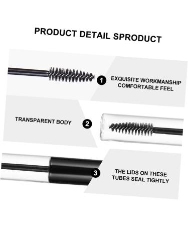 Beavorty 8 Sets Mascara Tube Glass Straw Empty Plastic Dropper Bottle for Chemicals Travel Household Lecythus 10X1.5cmx4pcs Assorted Colorx4pcs - Buy Online on GoSupps.com