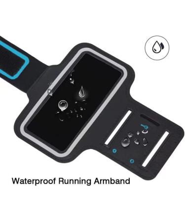 Adjustable Waterproof MP3 Player Armband Protector with Key Pocket and Headphone Slot - Compatible with Agptek, Aiworth, Hotechs - Buy Online on GoSupps.com