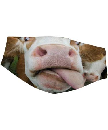 Amyglin Funny 3D Motif Mouth Protection Bandanas - Washable Reusable & Breathable Dustproof Cloth - Buy Online on GoSupps.com