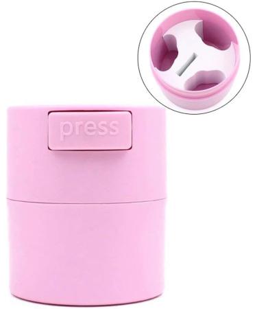 Eyelash Glue Storage Tank Airtight Lash Glue Container Adhesive Stand Activated Carbon Sealed Storage Pot Jar Matte fashion Can hold 3 sticks of glue Moisture-proof Pink - Buy Online on GoSupps.com