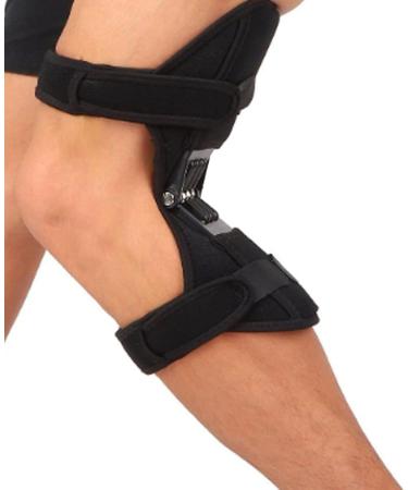 Adjustable Knee Boosters Support Brace - Ergonomic Patella Sleeve for Pain Relief & Injury Recovery | Ideal for Mountaineering Squats Arthritis - Buy Online on GoSupps.com