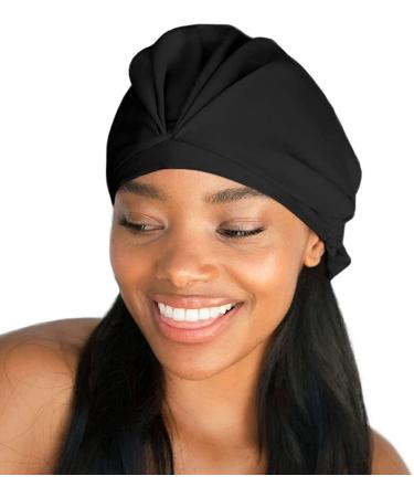 Kitsch Sleep Scarf Bonnet Cap for Women - Lightweight Satin Hair Wrap for Sleeping - Buy Online on GoSupps.com