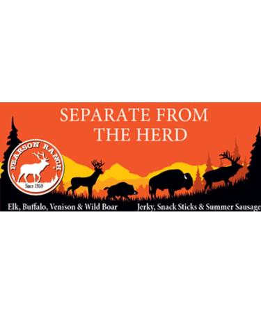 Pearson Ranch Venison Hickory Smoked Summer Sausage Pack of 3 - Gluten-Free, MSG-Free, Paleo & Keto Friendly - Buy Online on GoSupps.com