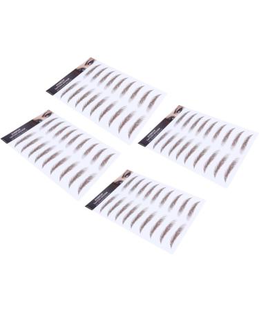 FOMIYES 8 Pcs Eyebrow Stickers Makeup Stickers Hair-like Authentic Eyebrows Eyebrow Tool Shaping 6d Mold - Buy Online on GoSupps.com