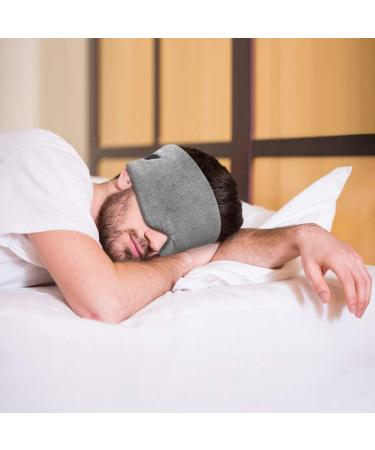 FRESHME Pure Handmade Cotton Sleep Mask - Adjustable Comfortable Eye Blinder for Men Women | Ideal for Sleeping, Travel, Office, Nap | Zero Pressure Eye Shade - Buy Online on GoSupps.com