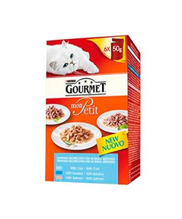 Gourmet Mon Petit SELECCION PESCADOS CAJA 6X50GR