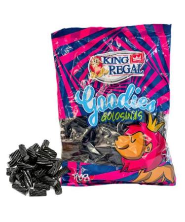 King Regal Liquorice Cuttings Bites - 1kg