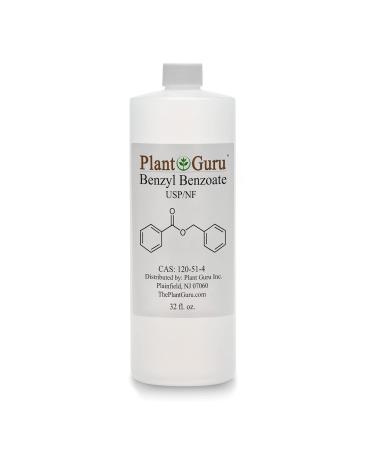 Benzyl Benzoate USP Grade Liquid 32 fl. oz. - Premium Fragrance Aroma & Cosmetic Solution - Ideal for Hair & Scalp Products - Buy Online on GoSupps.com