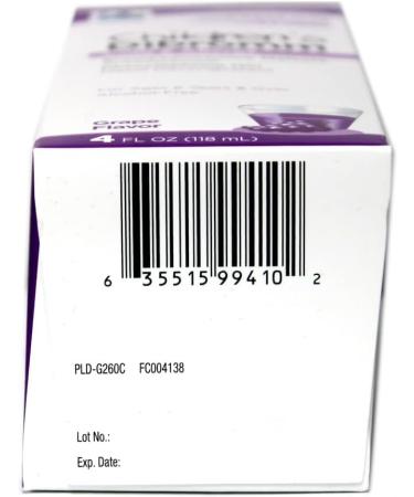 Quality Choice Children's Dibromm Cold & Allergy Liquid Grape Flavor 4 oz. Antihistamine & Decongestant for Kids Relieves Sneezing Runny Nose Itchy Eyes & Nasal Congestion Pack of 1 - Buy Online on GoSupps.com