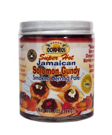 Ocho Rios Super Hot Jamaican Solomon Gundy Smoked Herring Pate