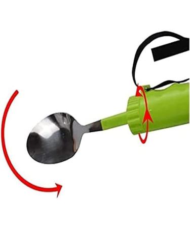 Adaptive Eating Aid Spoon Limited Wrist Range of Motion Anti-Shake Parkinson Spoon for Elderly Arthritis Or Tremors Sufferers - Buy Online on GoSupps.com