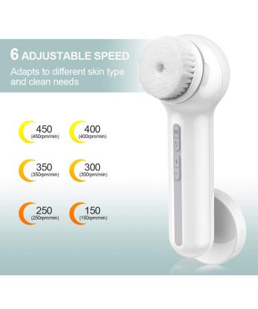 TOUCHBeauty Professional 3IN1 Facial Brush Set - Advanced 360 Spin Cleansing & Charcoal Brush - Dual-Charging System - TB-1766 - Buy Online on GoSupps.com