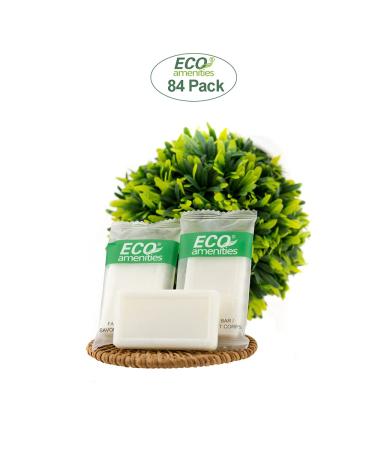 ECO Amenities 5-Piece All-in-Kit Hotel Toiletries Bulk - 420pcs (84 Kits) | Travel Soap, Lotion, Shampoo & Conditioner, Disposable Toothbrush & Toothpaste | Guest Shower Bath Amenities - Buy Online on GoSupps.com