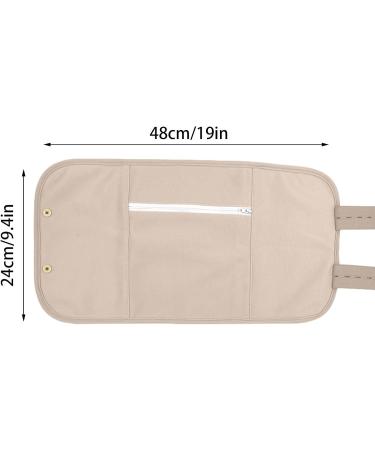 Buy Lingjiong Reusable Castor Oil Compress for Liver Detox & Sleep Support - Khaki | Eco-Friendly Oil Packs - Buy Online on GoSupps.com