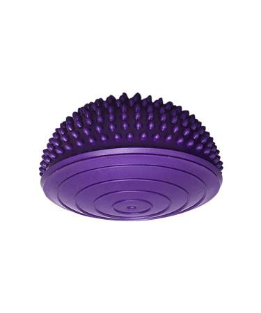Goohochy Durian-ball office massage device Arm massage device lacrosse-ball massage ball foot massage balls spiky massage balls fitness massage balls leg roller child violet pvc thorn ball slight 16x16x8cm purple