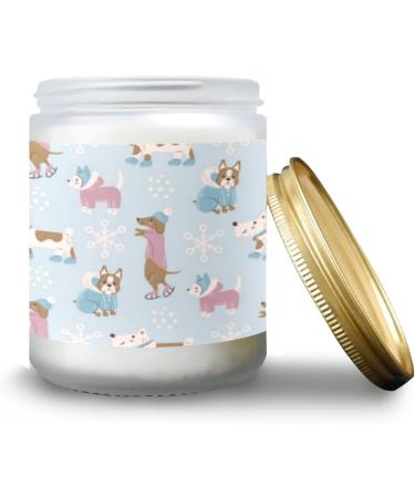 Orange Lemon Scented Candles - Aromatherapy Jar Candles Gift Set for Women | 7 oz Long Lasting Birthday Gifts for Winter - Buy Online on GoSupps.com