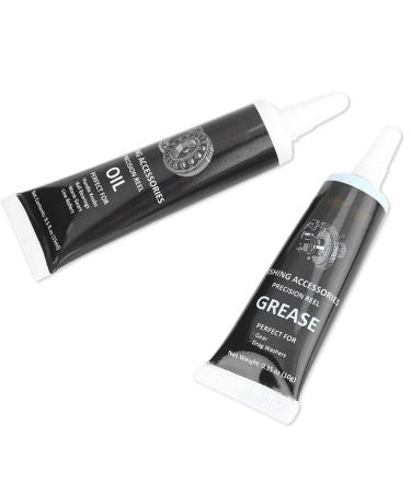 Fishing Reel Oil and Grease Maintenance Kit - Lubricant Tools Set for Reel Care and Accessories (Black) - Buy Online on GoSupps.com