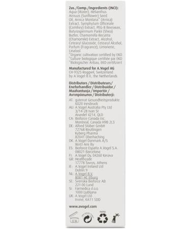 A.Vogel Arnica Cream for Skin | Arnica Montana | for Adults and Children | 35g - Buy Online on GoSupps.com