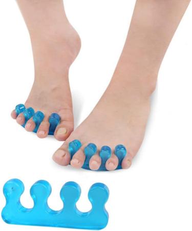 4 PCS Gel Toe Separator Straighteners & Spacers for Toe Relaxation, Bunion Relief, Hammer Toe Correctors - Men & Women (US 9 and Below) - Buy Online on GoSupps.com