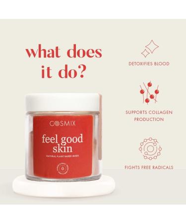 ECH Ethnic Choice COSMIXNoNoFeel Good Skin|for Nourished&Healthy Skin|Superfood Blend with Bamboo Shoot&Centella|60G-40 Servings Each|No Preservatives No Added Sugar|Vegan Powder - Buy Online on GoSupps.com