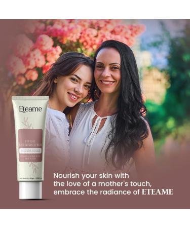 E-tteameV itamin E Scrub with Rice Water Unlock Your Glow With Eteame Riceelixir Scrub - 100ml - Buy Online on GoSupps.com